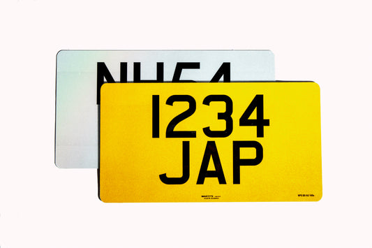 Set Of Japanese Import Number Plates