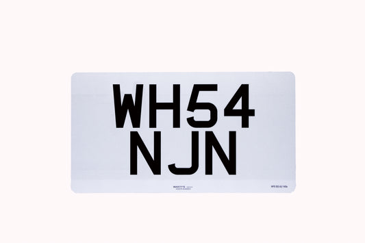 Japanese Import Front Number Plate